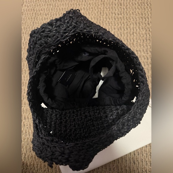 Zara raffia bucket bag - Picture 3 of 3